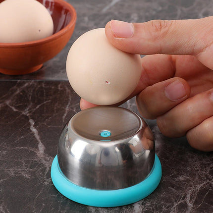 Egg Piercer for Boiled Eggs Hole Puncher Prickers Separator Stainless Steel Needle Egg Separator Piercing Tool Kitchen Gadgets