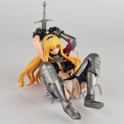 16CM Japanese Anime Valerie Female Knight Bunny Sexy Girl PVC Action Figure Collectible Model Toys Kid Gift
