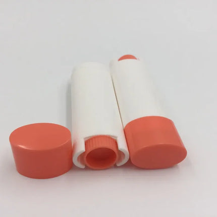 10/30/50/100/200 Empty PP 5g Oval Lipstick Tube Empty Round Lip Gloss Tube Clear Travel Bottle Plastic Diy Oval Lip Balm Tubes