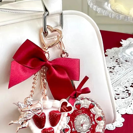 Flower Knows Strawberry Cupid Collection Solid Perfume Balm Pendant Perfumes For Men And Women Original
