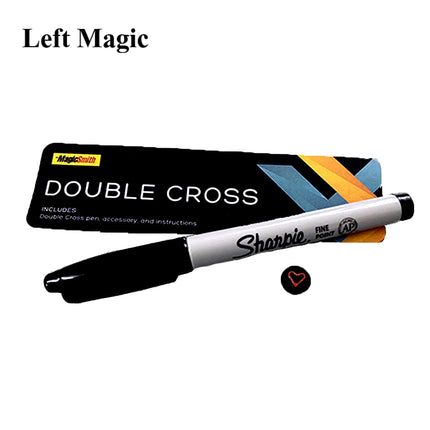 Mark Southworth'S Double Cross (Instructions+Gimmick) Close-Up Magic Tricks Magic Props Mentalism Magic Close Up Street Magic
