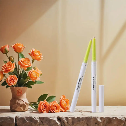 SIIMUNANA Lip Liner Pencil Precise Lip Contour Long-Lasting Pigmented Lip Pencil For Daily Makeup Use Plump Lip Liner