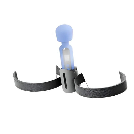 Dildo Vibrator Leather Constrained Forced Strap Electric Waistband Harness Fixed Tie Belt Holder Inserting Specialized Orgasms