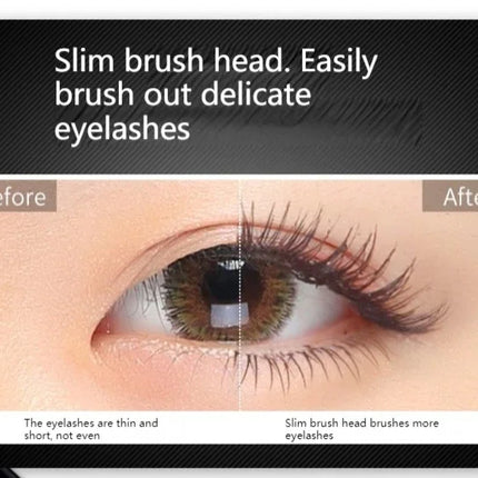 BOB Stunning Long Mascara Waterproof Curl Thick Curve Brush Head Not Dizzy Makeup Not Easy to Take Off Makeup