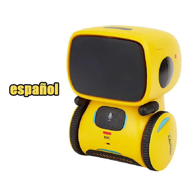5 Style Colors Smart AT Robot Voice Control Interactive Robot Cute Toy Dance Voice Command Touch Control Toys Kids Birthday Gift