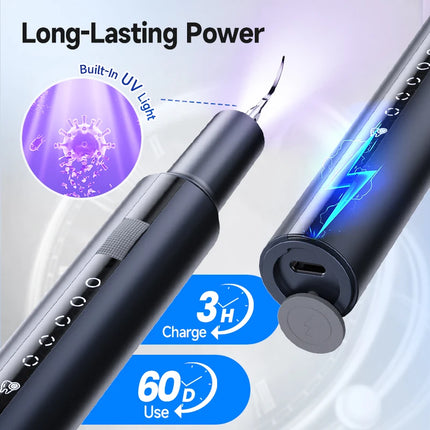 5 Modes Electric Cleaner Ultrasonic Dental Scaler For Teeth Tartar Eliminator Waterproof IPX6 Home Appliance Teeth Cleaning Tool