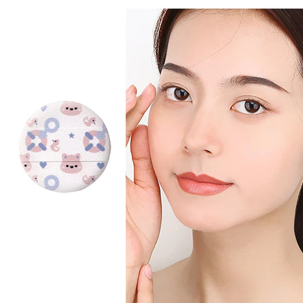 Cartoon Cat Air Cushion Powder Puff Wider Hand Inserted Makeup Sponge for Facial Skin Care