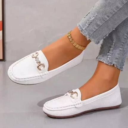 2025 New Women Flats Spring Autumn Casual Slip on Mary Jane Shoes Fashion Sneakers Women Round Toe Solid Soft Sole Flat Loafers