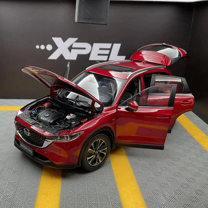 1:18 MAZDA CX-5 CX5 SUV Alloy Car Model Diecast Metal Vehicles Car Model High Simulation Collection Children Toy Gift Decoration