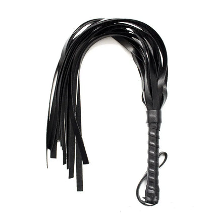 Exotic Flirting Toys of Scattered Tassel Small Leather Whips for Fetish Spanking BDSM Bondage Flogger Riding Crop Adult Games