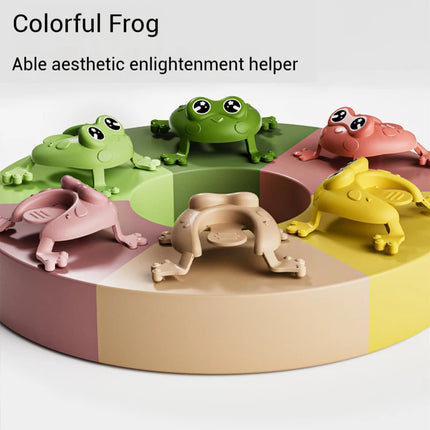 15Pcs Jumping Frog Toy Bounce Frogs Anxiety Toy  for Kids Assorted Stress Relief Toys Children Parent-child Birthday Party Gift