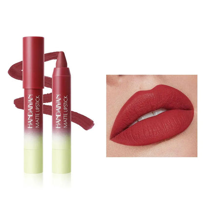 Lipliner Lip Liner Waterproof 8 Color Matte Crayon High Color Rendering Waterproof Cup Free Lipstick Tubular Lipliner Lasting
