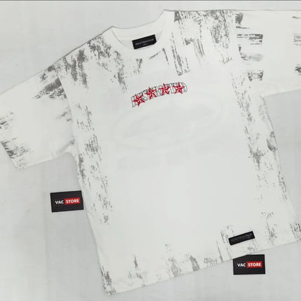 Y2K Cyberpunk Gothic T Shirt Edgy Thorn Texture Print Pure Cotton Streetwear Fashion Graphic Tee Urban Style Comfortable Fit