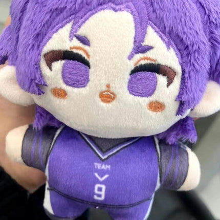 Mini Anime Plush Keychain Michel Caesar Mikage Reo Nagi Seishiro Chigiri Hyoma Bachira Meguru Cute Starfish body Doll Gifts