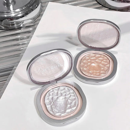 Highlighting Powder Pearlescent Fine Mashed Soft Texture LEEINTO Non-flying Powder Brightening Long-lasting Highlighter Palette