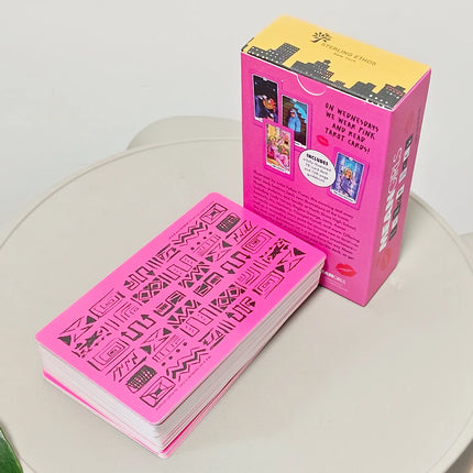 Mean Girls Tarot Deck 12*7cm - Features Regina George, Cady Heron & The Plastics 78 Fully Illustrated Cards