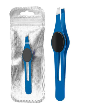 Professional Stainless Steel Eyebrow Tweezer Hair Beauty Fine Hairs Puller Slanted Eye Brow Clips Removal Makeup Tool