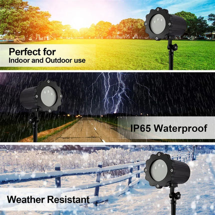 3 Color Christmas Laser Projector Lights Outdoor Red Green Blue Laser Light Projector Landascape Firefly Lights Show with Remote