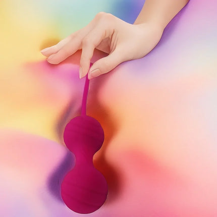 Smart Kegel Exercise Ball Kit for Women Controlled Vibrating Geisha Ball  Vaginal Trainer & Pelvic Toner with Vibration