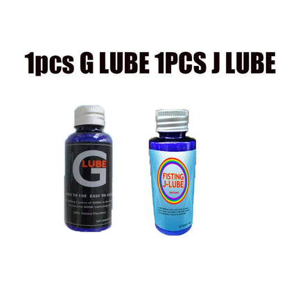 2PCS 80g J/G-Lube Concentrated Lubricating Powder Gel Lube Gay Anal Vaginal Massage Cream Fisting Safe Intimate Gel Grease 18+