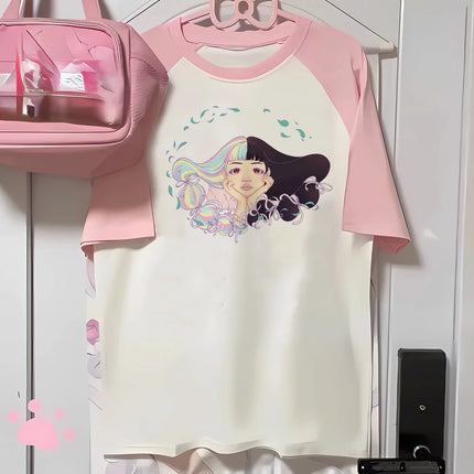 Melanie Martinez t-shirts women comic summer graphic t shirt girl designer clothing