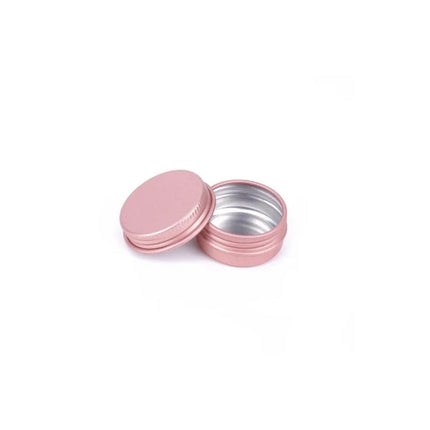 10/30pcs 5g Metal Round Tins Aluminum Empty Cans with Screw Lid for Cream Lip Balm Salve Spice Candle Cosmetic Storage