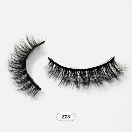 Dropshiping Makeup  Mink Lashes Fluffy Soft Full Fake Eyelashes Natural False Eyelashes Wispy Lash Extension