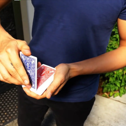 Chromosome Gradual Color Change Card Magic Trick Magia Magie Street Professional Magicians Props Close Up Illusions Gimmicks