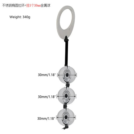 Metal Geisha Balls Vaginal Egg Kegel Ben Wa Ball Anal Beads Vagina Tighten Exercise Anal Plug Sex Toy for Women Sexshop