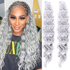 #Silver Gray / 20inches / 9Pcs/Lot