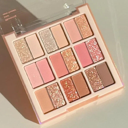 18Color Eyeshadow Palette Gliter for Eyes Shadow Palette Long Lasting Korean Eye MakeUp Eyeshadow Palette Cosmetics Eye Shadow