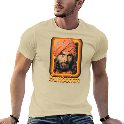 Sandokan TV Shows T-Shirt Blouse Tops Short Sleeve Tee Plus Size Tops Anime Shirts Men