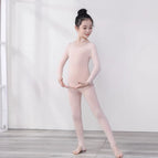 Footed Tights khaki / M 110-125cm