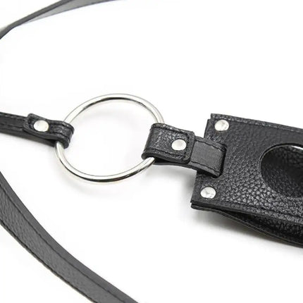 Amour NookBDSM Bondage,Sex Toys For Men Strap-on Butt Plug And Dildo Harness. Strapon Leather Chastity Panties