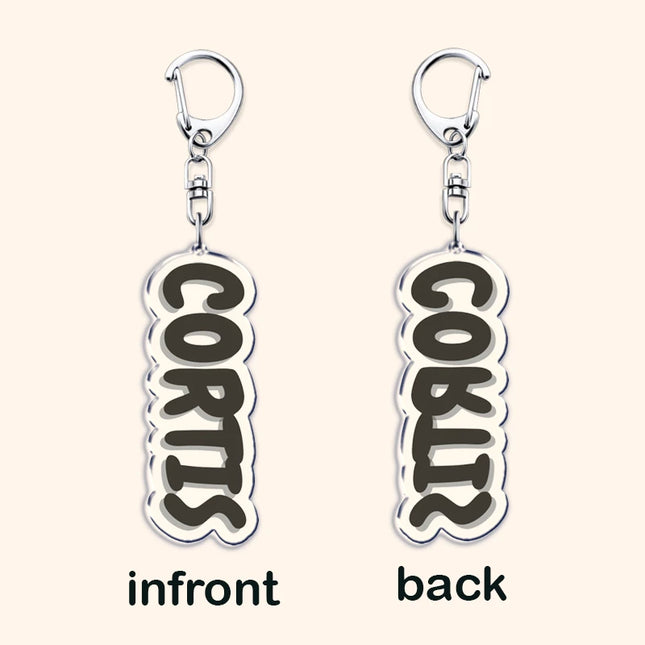 Hot New Kpop Boy Group Keychains for Women Accessories Bag Key Chain Martin James Juhoon Seonghyeon Keonho Gifts Friends Keyring