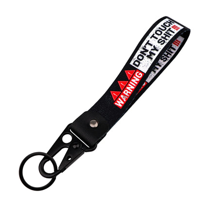 Lucky Cat Eagle Beak Keychain Motorcycles Girl Animation Short Lanyards Used in Phone Rope Badge Holder Accessories