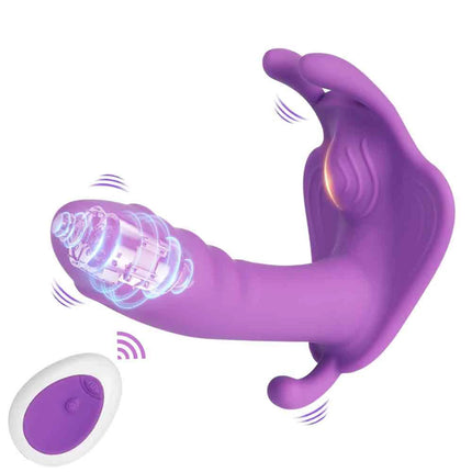 Remote Control Rabbit Vibrator Wearable Panties Dildo Vibration Massage Clit Stimulator Female Masturbation Sex Toy for Women