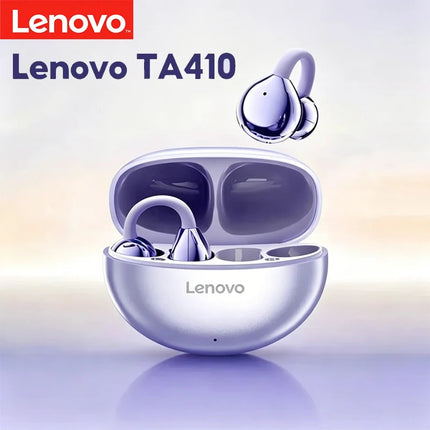 Lenovo TA410 TWS Wireless Bluetooth 5.4 Earphones Panoramic Sound Effects Ultra Long Battry Life Headsets Comfortable To Wear