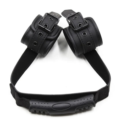 Adults Slave Roleplay Games Sex Position Aid Tool of Leather Bdsm Bondage Handcuffs Strap Armbinder Restraint Erotic Accessories