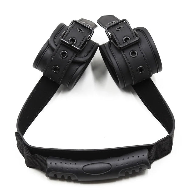 Adult Slave Roleplay Games Sex Position Aid Tool of Leather BDSM Bondage Handcuffs Strap Armbinder Restraint Erotic Accessories