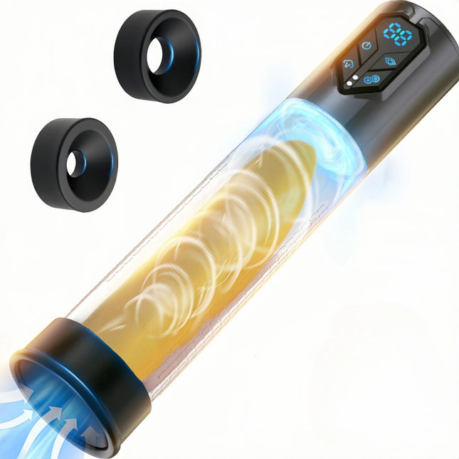 Automatic Penis Pump Vacuum Pump Male Masturbator Cup Massage Sucking Vibrator Enlargement Erection Trainer Adult Sex Toys Men