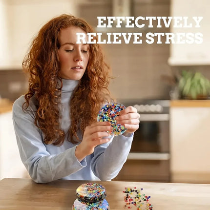 Skin Picking Sensory Fidget Toy Stress Relief Squeeze Toy Disposable Mini Size Skin Picky Game Soothing Anxiety Picker Pads Gift