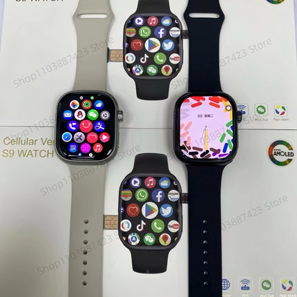 CD99 watch X 5G smartwatch 2.29inch AMOLED 5G LTE smart watch with 180 ° rotary camera GPS WiFi SIM card slot health monitoring