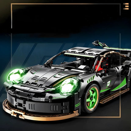 Racing Model Building Blocks Technology 1:10 DIY Supercar building blocks Puzzle Toys for Children Adult Gift (1880+ pellets)
