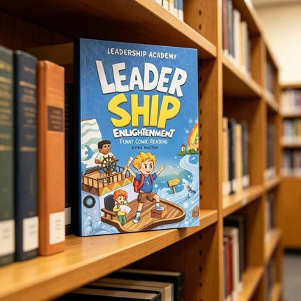 🔥Leadership Ship Enlightenment Kids Comic Book - Funny English Storybook for Early Education & Leadership Skills Development