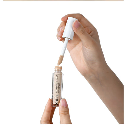 Lakerain Hydrating Radiant Concealer Liquid Foundation Texture High Coverage Long-Lasting Oil Control Hydrating Skin Concealer