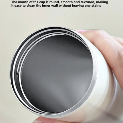 316 Stainless Steel Insulated Cup Cute Mushroom Lid Slim Portable Mug with Adorable Prints Wide Mouth Water Coffee Cup