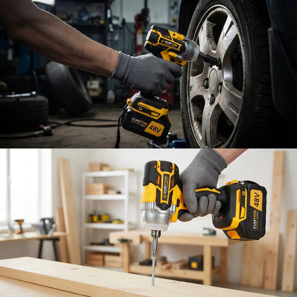 Electric Impact Wrench / Clé à Chocs Électrique