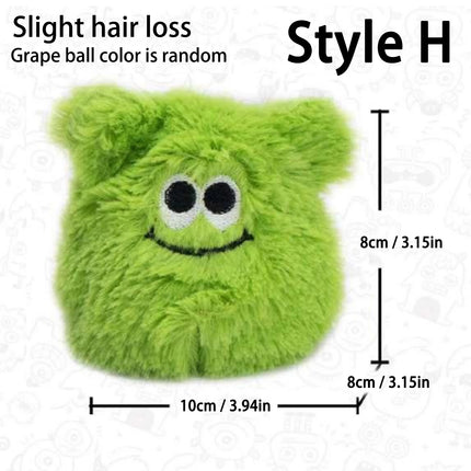 Plush Pinch Toy Creative Stress Relief Toy Grape Ball Pinch Unique Gift