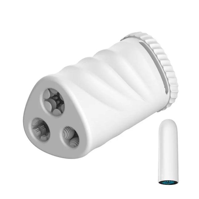 Realistic 3 Hole Masturbator Cup Super Tight Suction Intense Stroking Sensation Stamina Trainer for Men Sex Toy